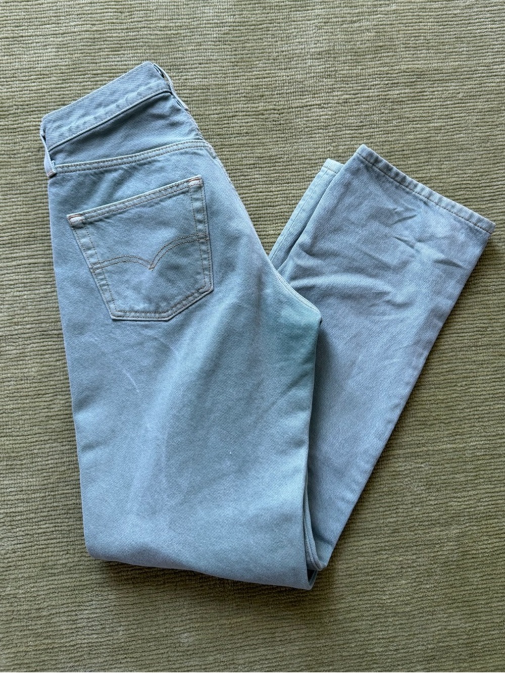 Levi’s 501 90s women’s jeans color botanical oak leaf green